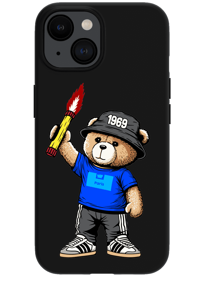 Paris 1969 bear iPhone-Hülle