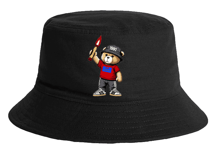 Clermont 1990 bear Gorra de cubo