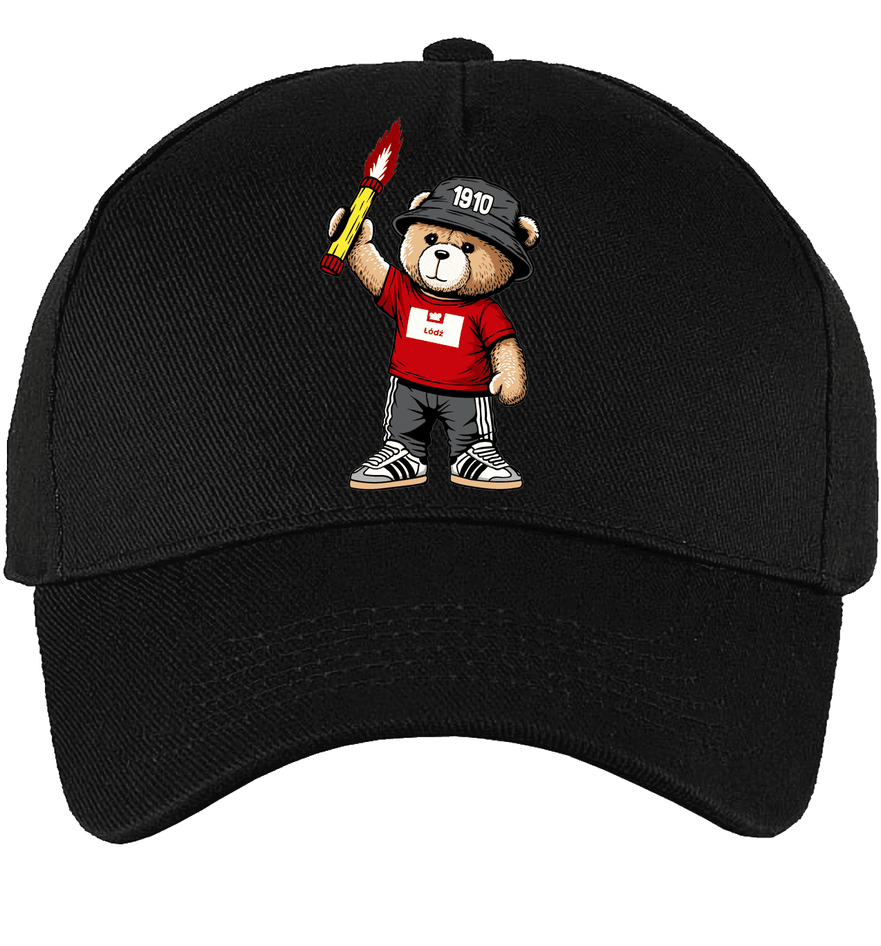 Łódź 1910 bear Casquette