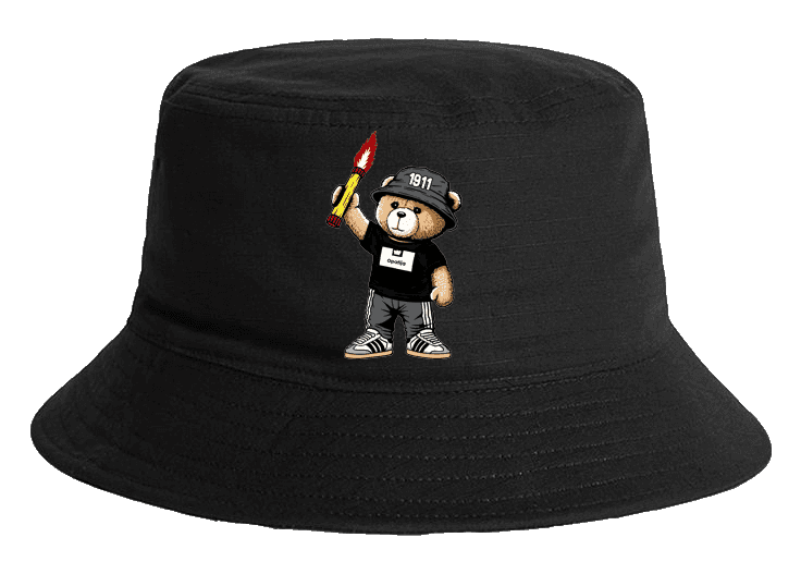 Opatija 1911 bear Kapelusz typu bucket