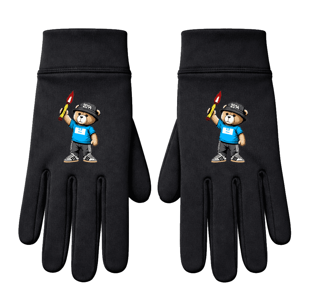 Riga 2014 bear Handschuhe