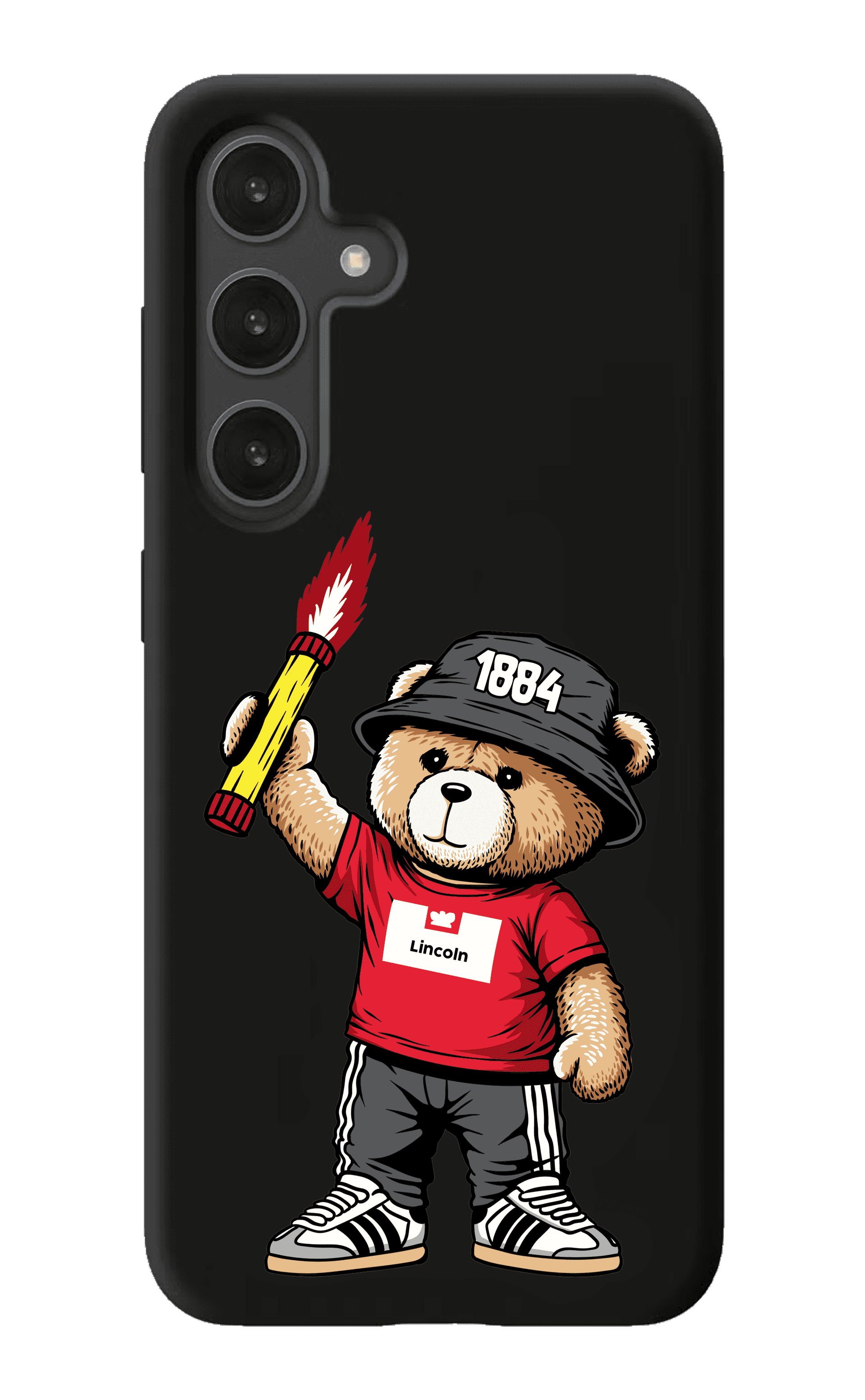 Lincoln 1884 bear Samsung Hoes