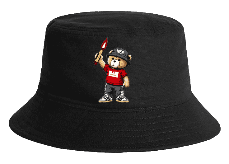 Alfreton 1959 bear Kapelusz typu bucket
