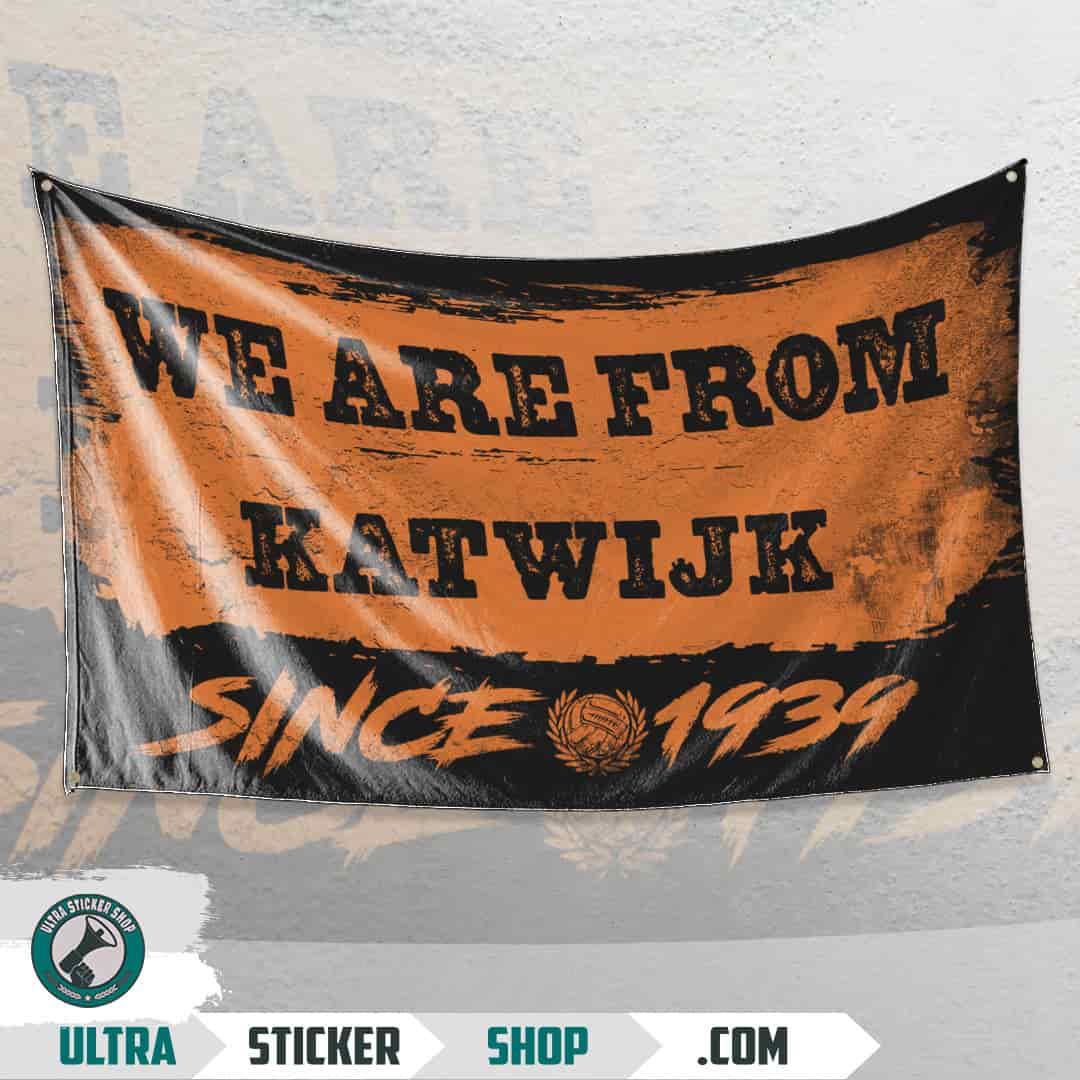 We are from Katwijk since 1939 Flaga