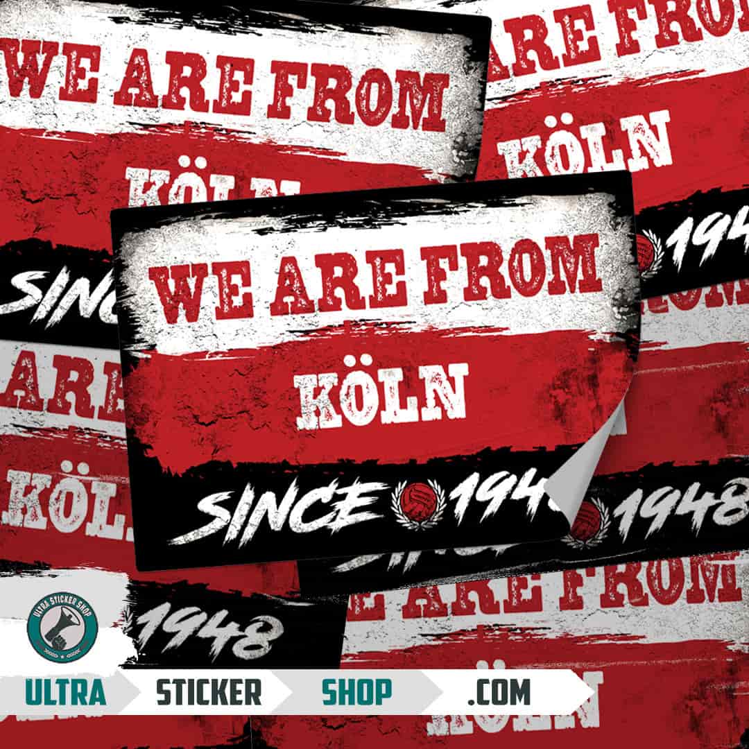 We are from Köln since 1948 Naljepnice