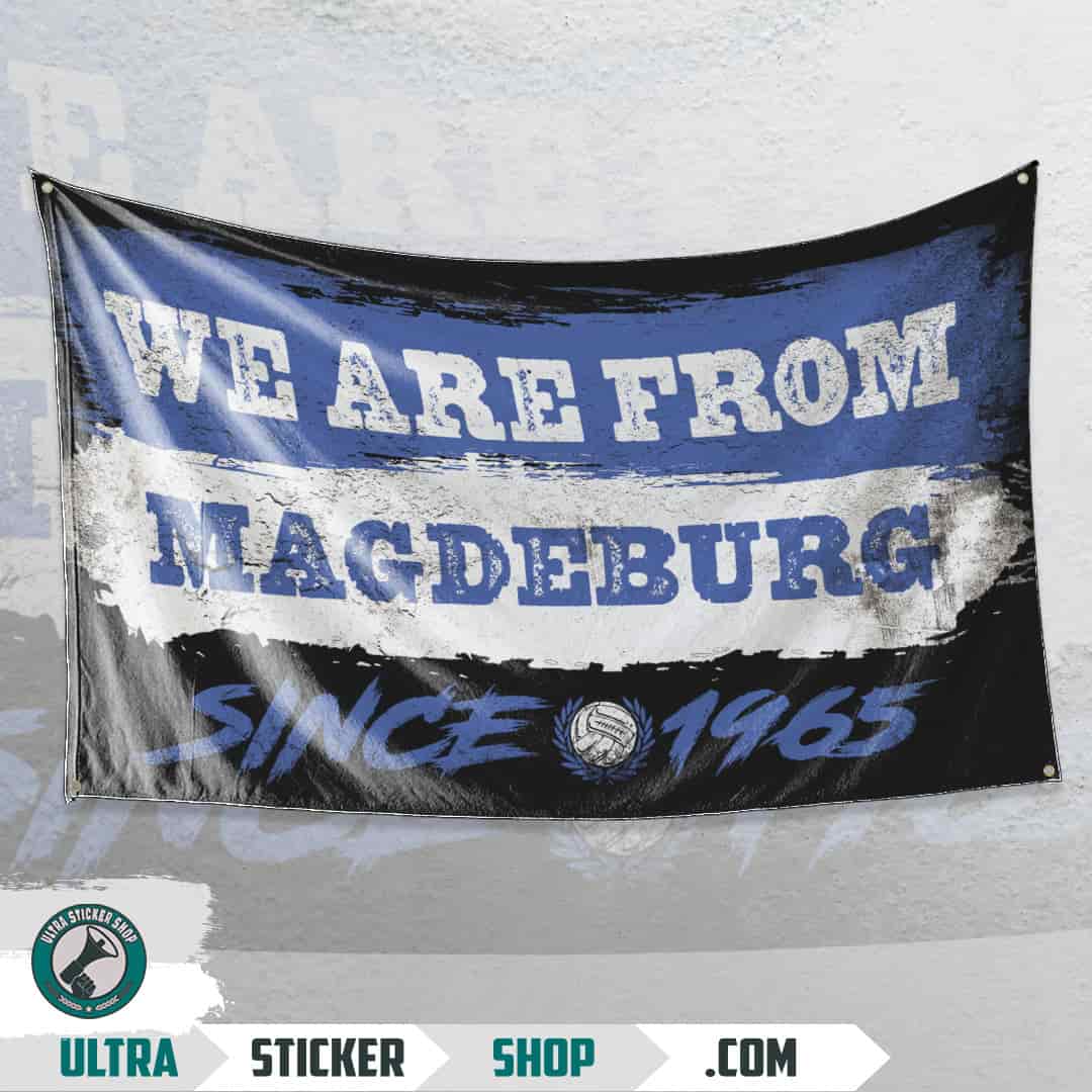 We are from Magdeburg since 1965 Vlajka