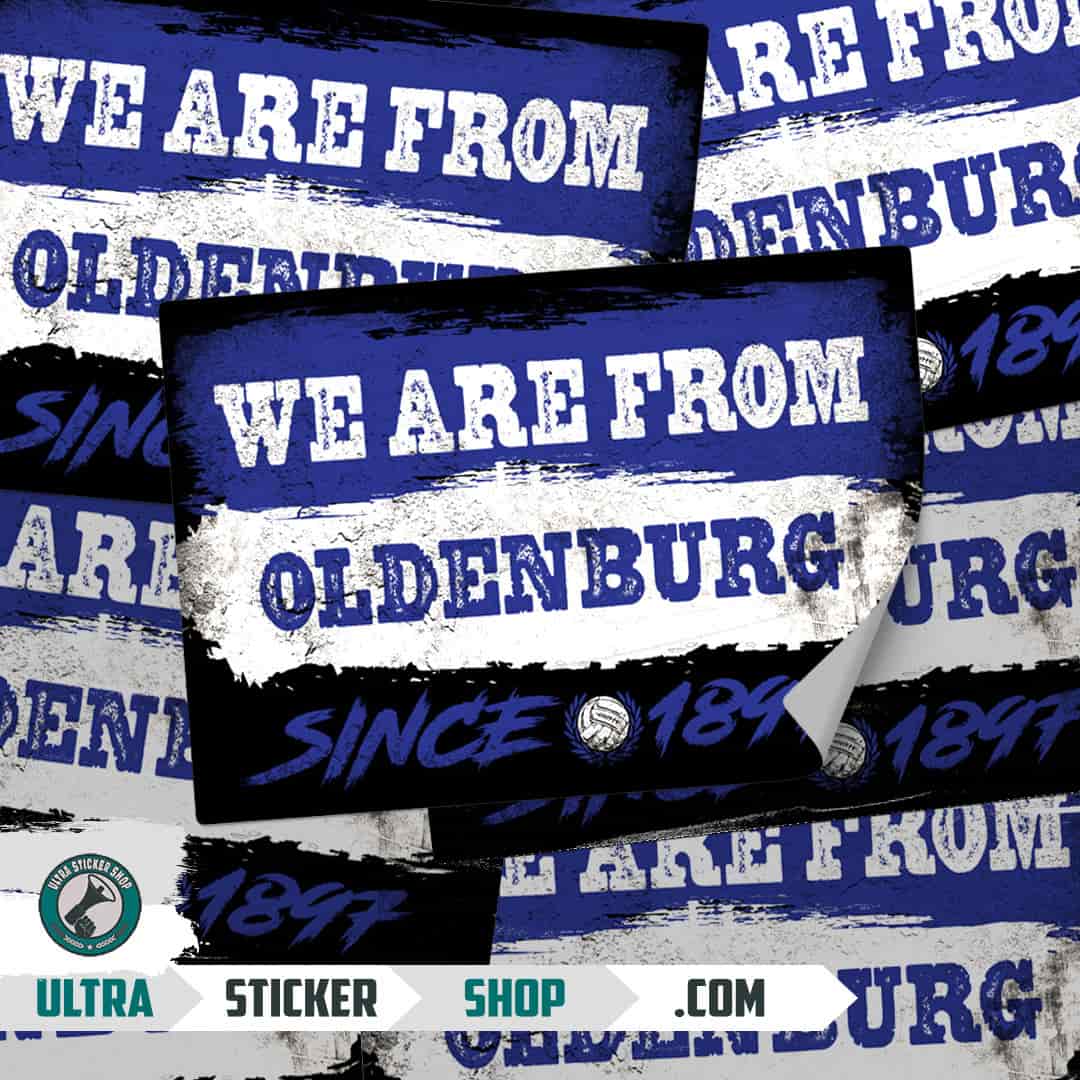We are from Oldenburg since 1897 Nálepky