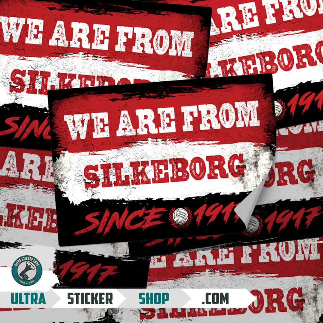 We are from Silkeborg since 1917 Autocolante