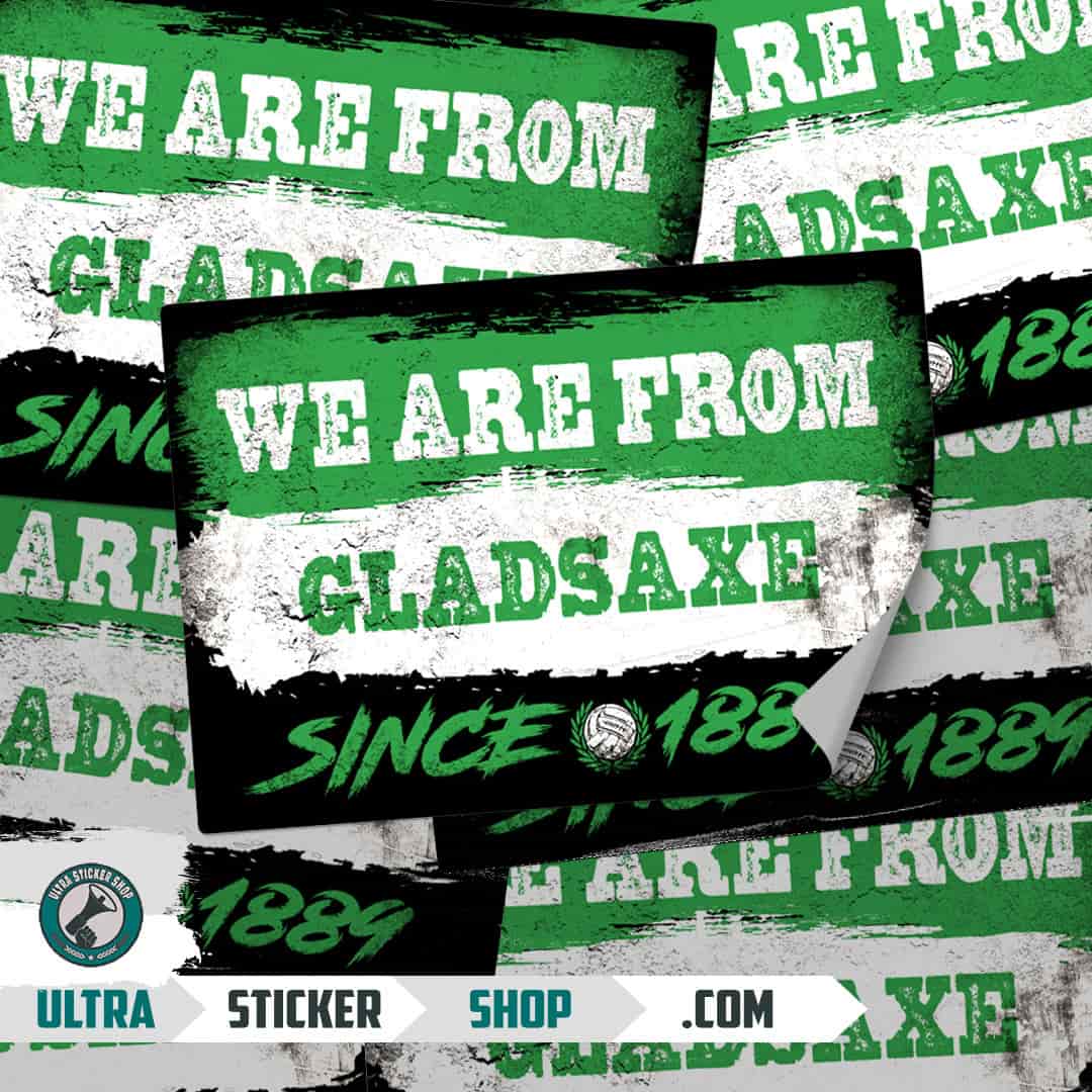 We are from Gladsaxe since 1889 Nalepnice