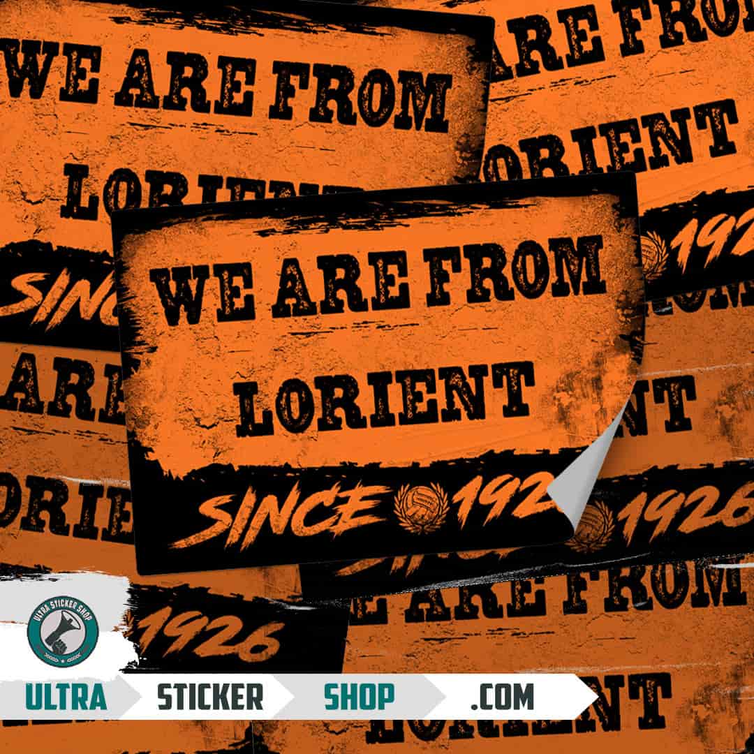 We are from Lorient since 1926 Nalepnice
