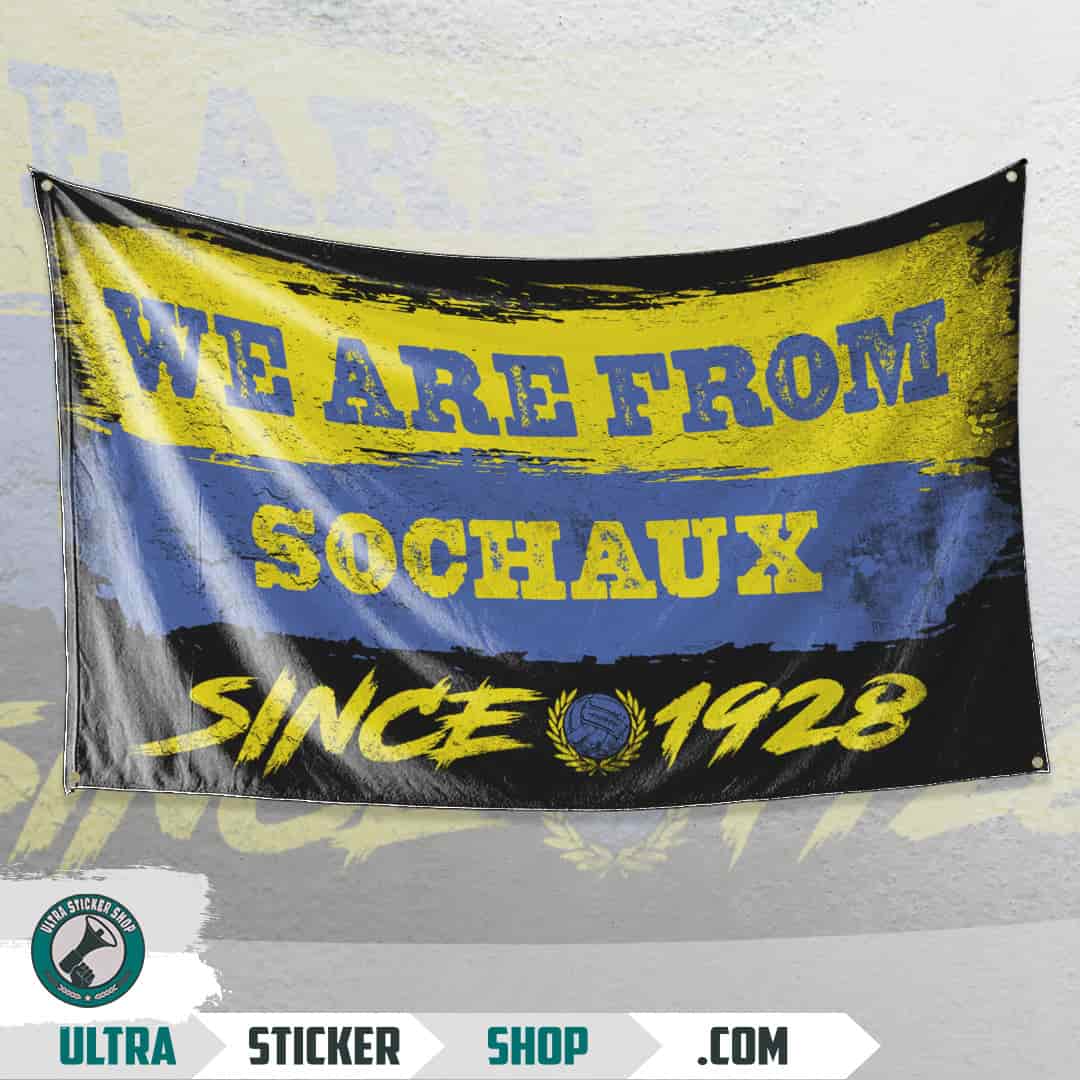 We are from sochaux since 1928 Vlajka