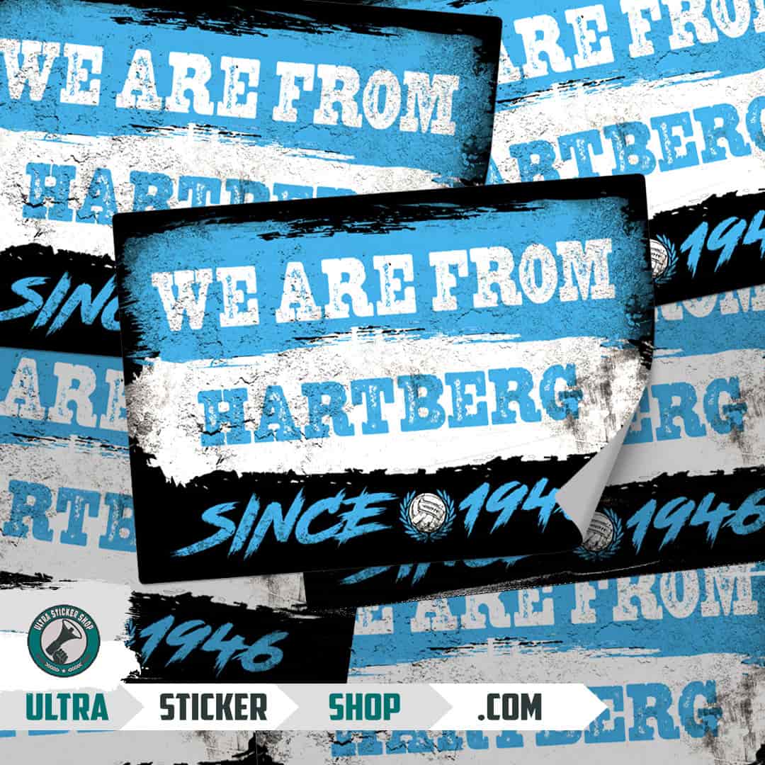 We are from Hartberg since 1946 Autocollants