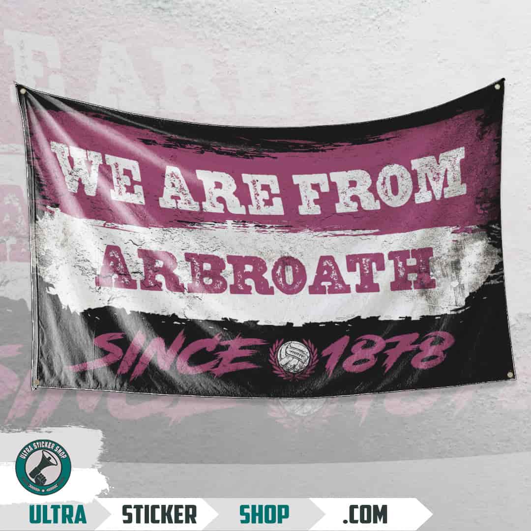 We are from Arbroath since 1878 Zastava