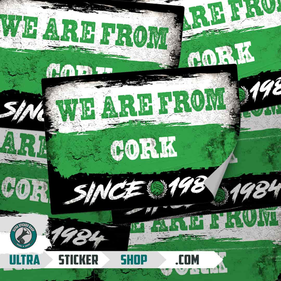 We are from Cork since 1984 Nalepnice