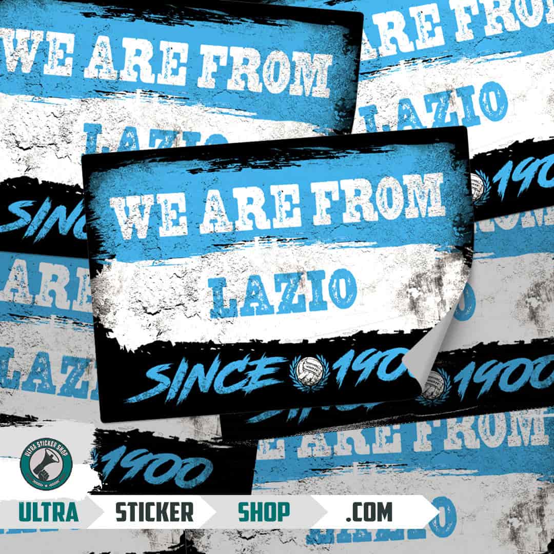 We are from Lazio since 1900 Nalepnice