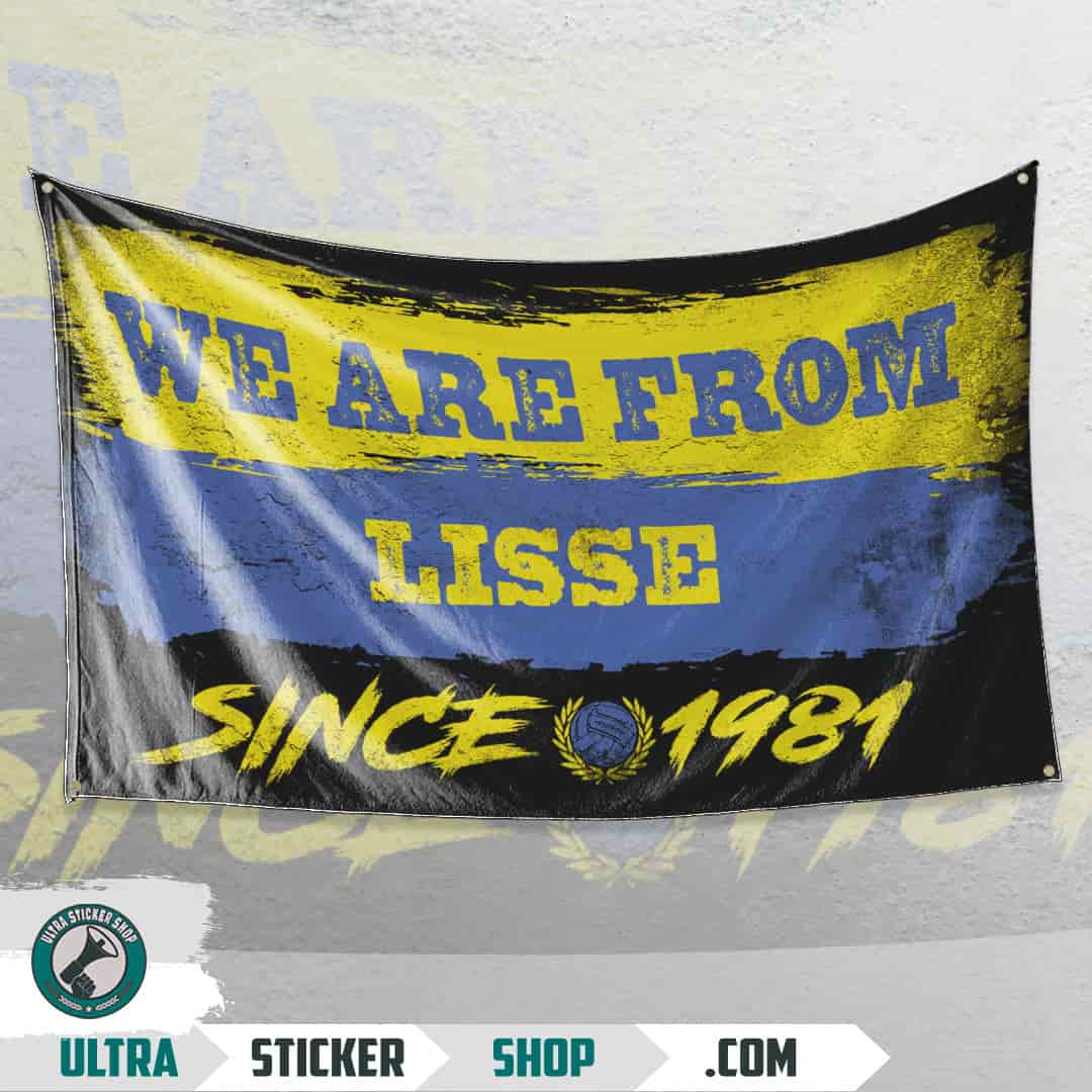 We are from Lisse since 1981 Flagge