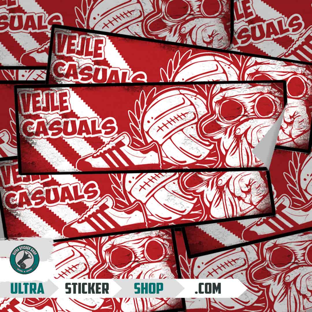 Vejle casuals Nalepnice