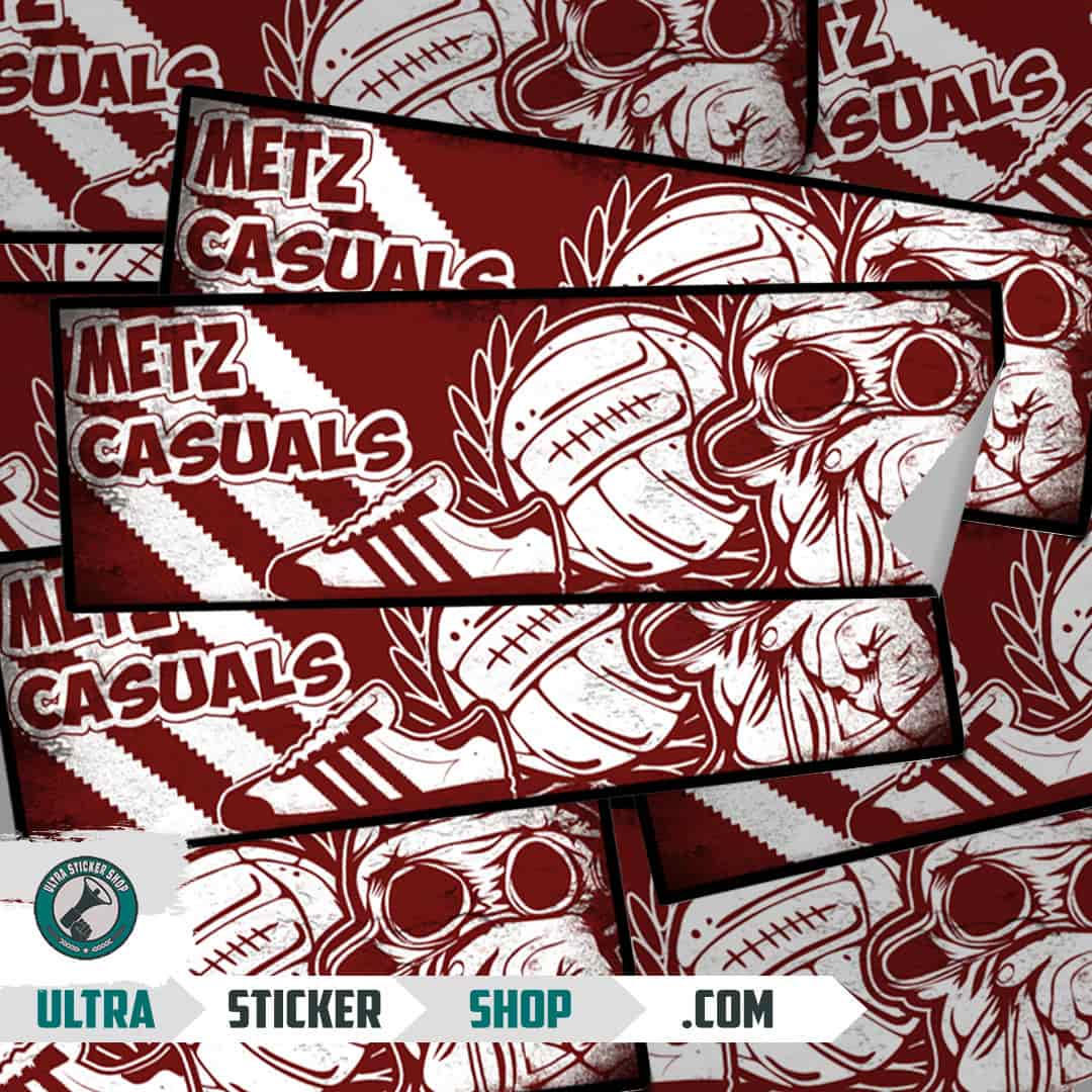 Metz casuals Nalepnice
