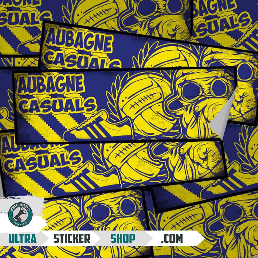 Aubagne casuals Nalepnice