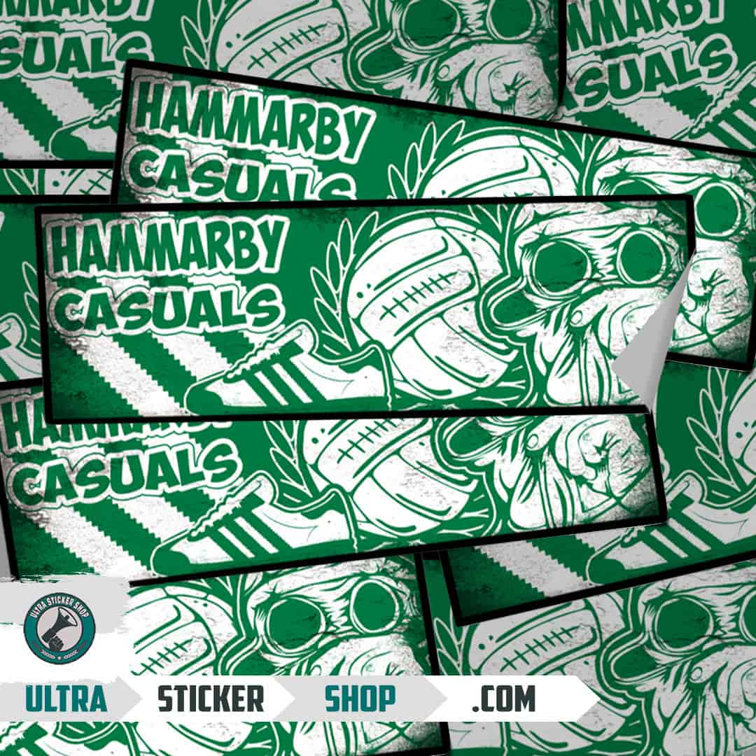 Hammarby casuals Nalepnice