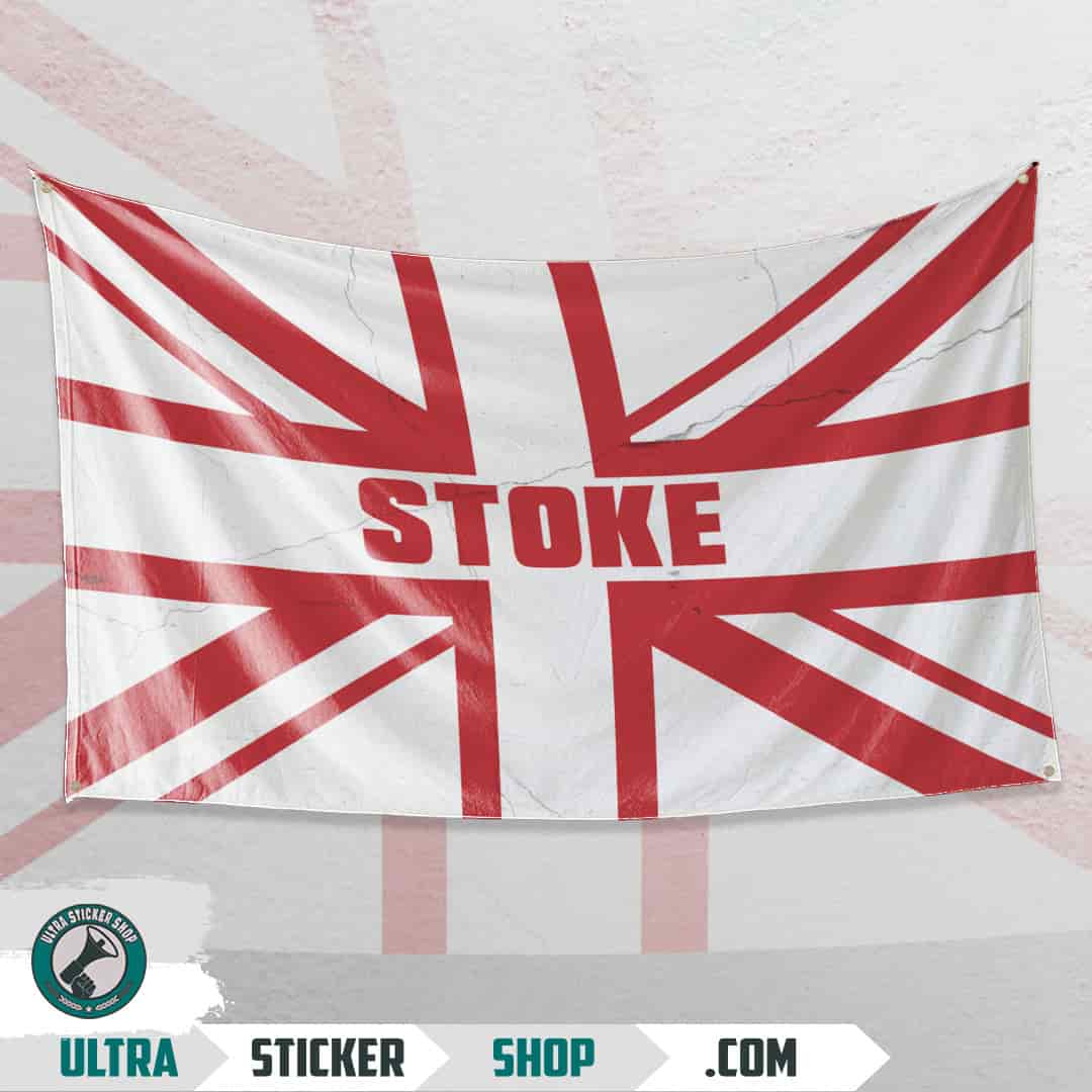 Stoke Union Jack Flagge