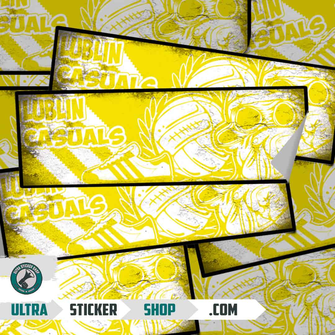 Lublin casuals Adesivos