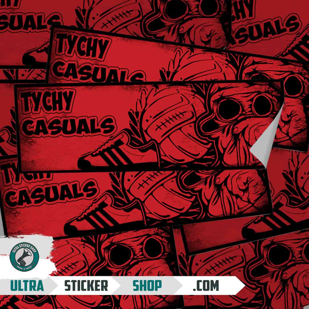 Tychy casuals Nalepnice