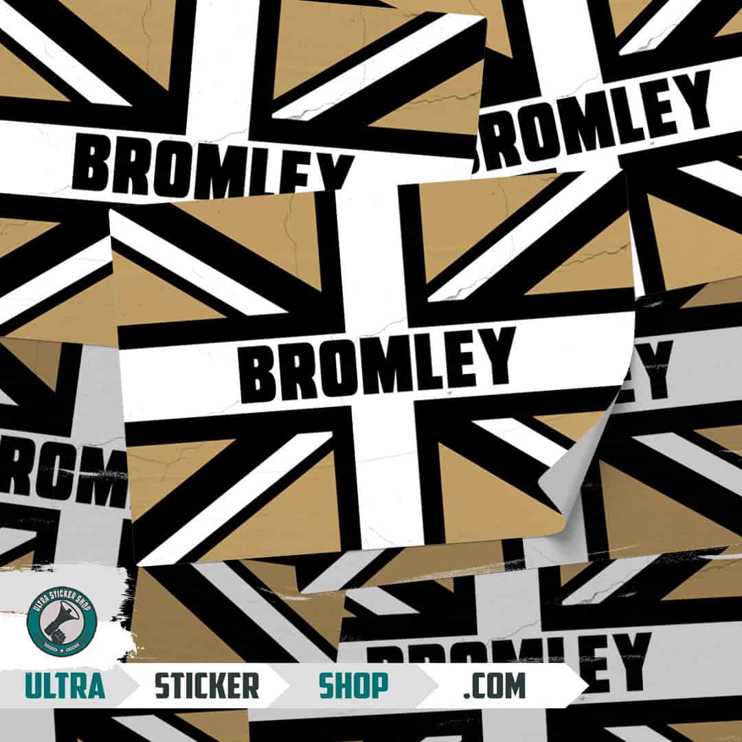 Bromley Union Jack Nalepnice