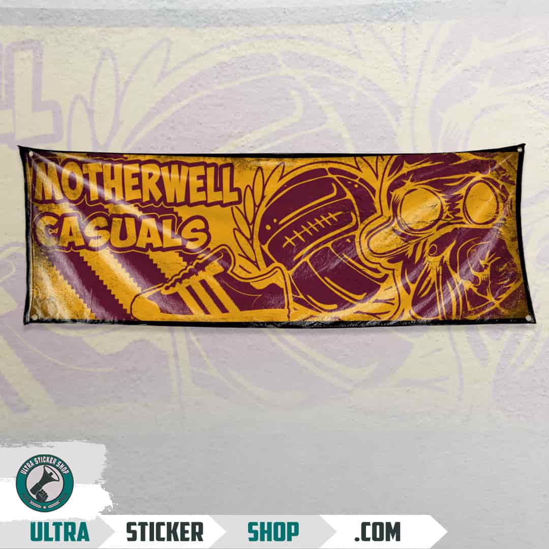 Motherwell casuals Flagge