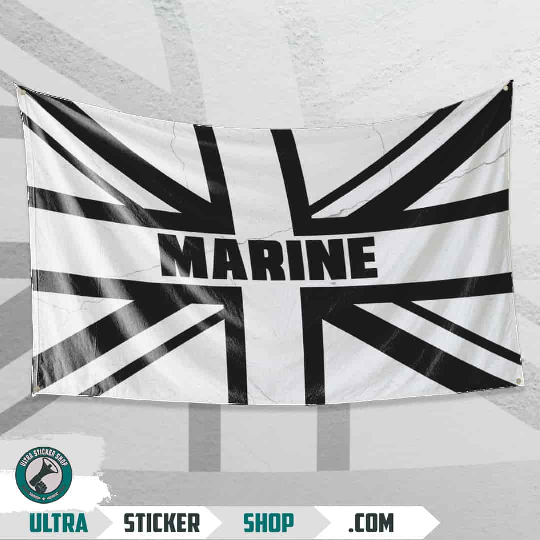Marine Union Jack Drapeau