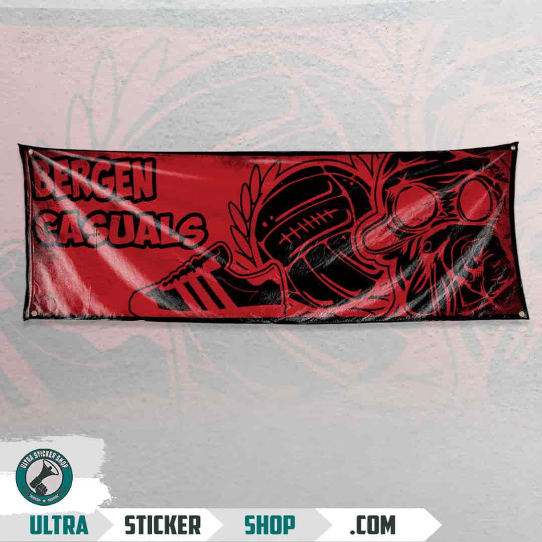 Bergen casuals Flagge