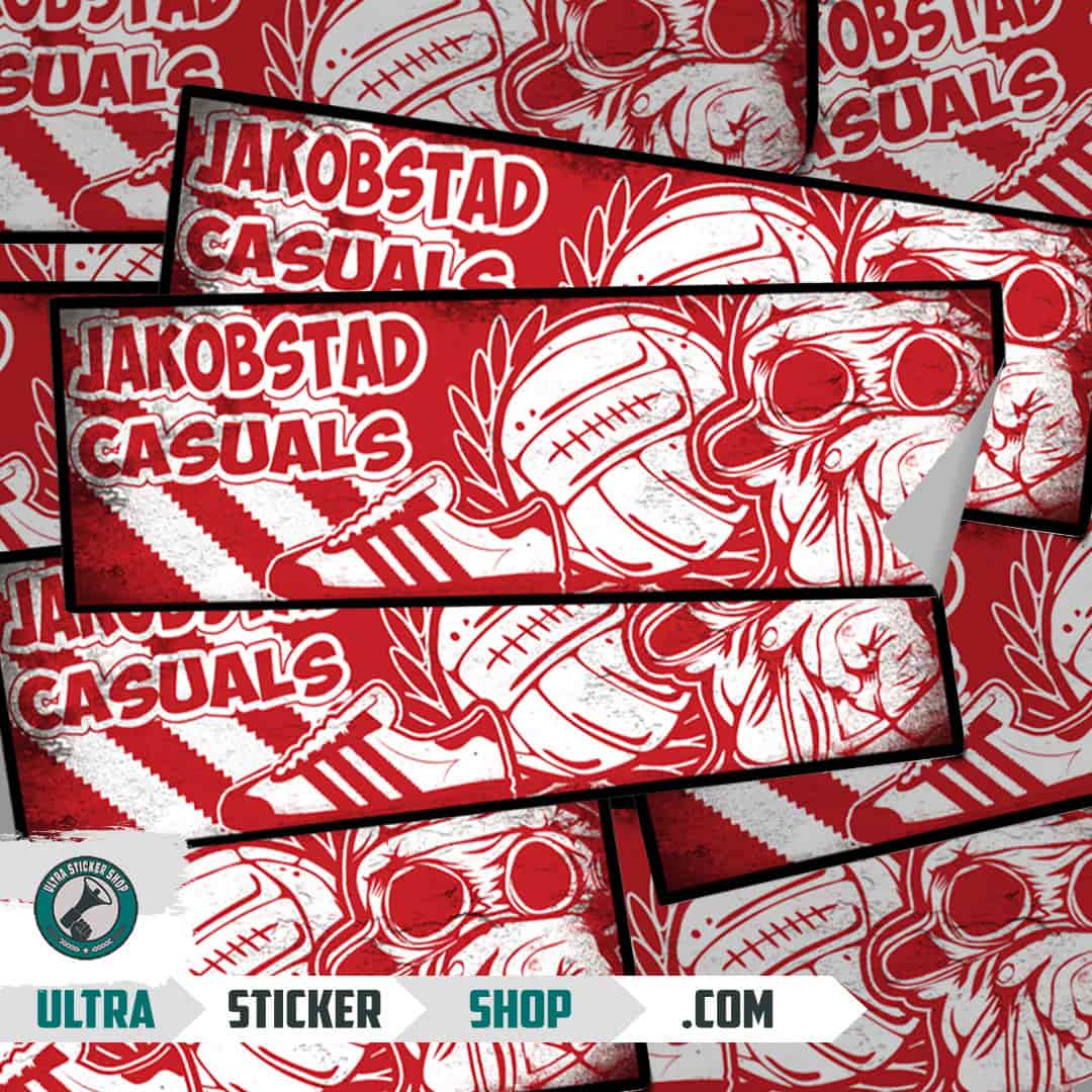 Jakobstad casuals Nalepnice