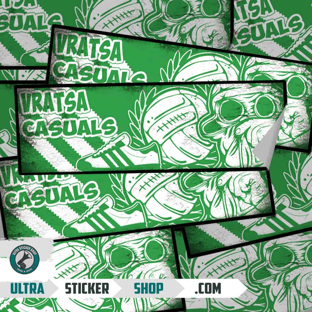 Vratsa casuals Nalepnice