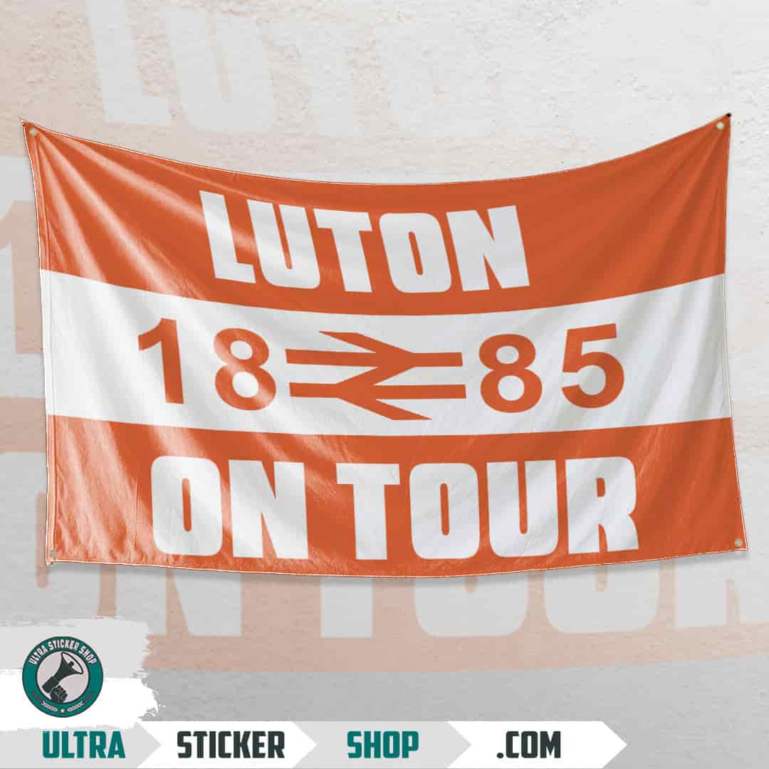 Luton 1885 on tour Flag