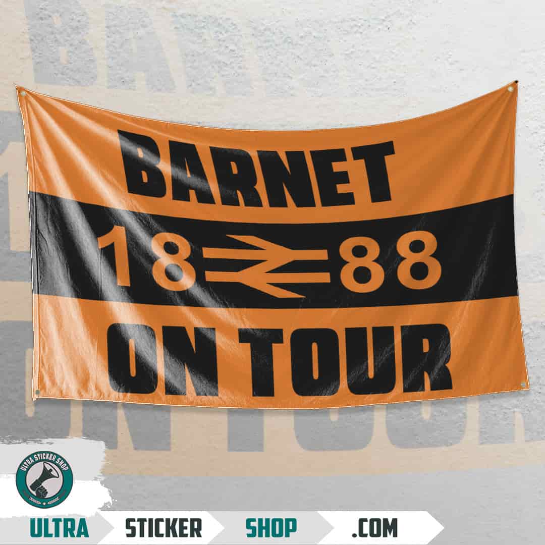 Barnet 1888 on tour Drapeau