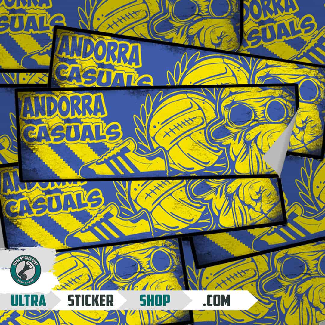 Andorra casuals Nalepnice