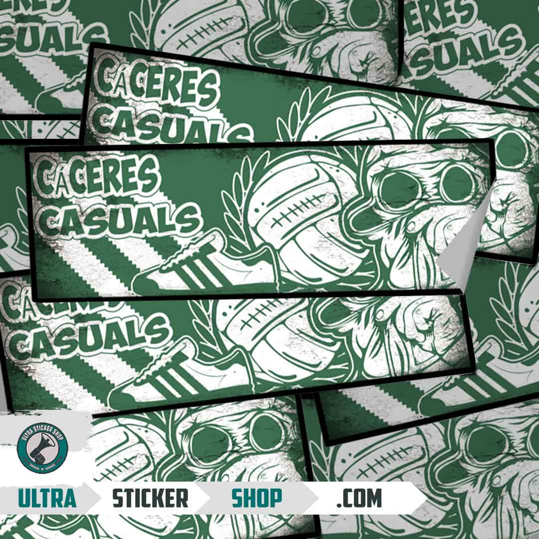 Cáceres casuals Nálepky