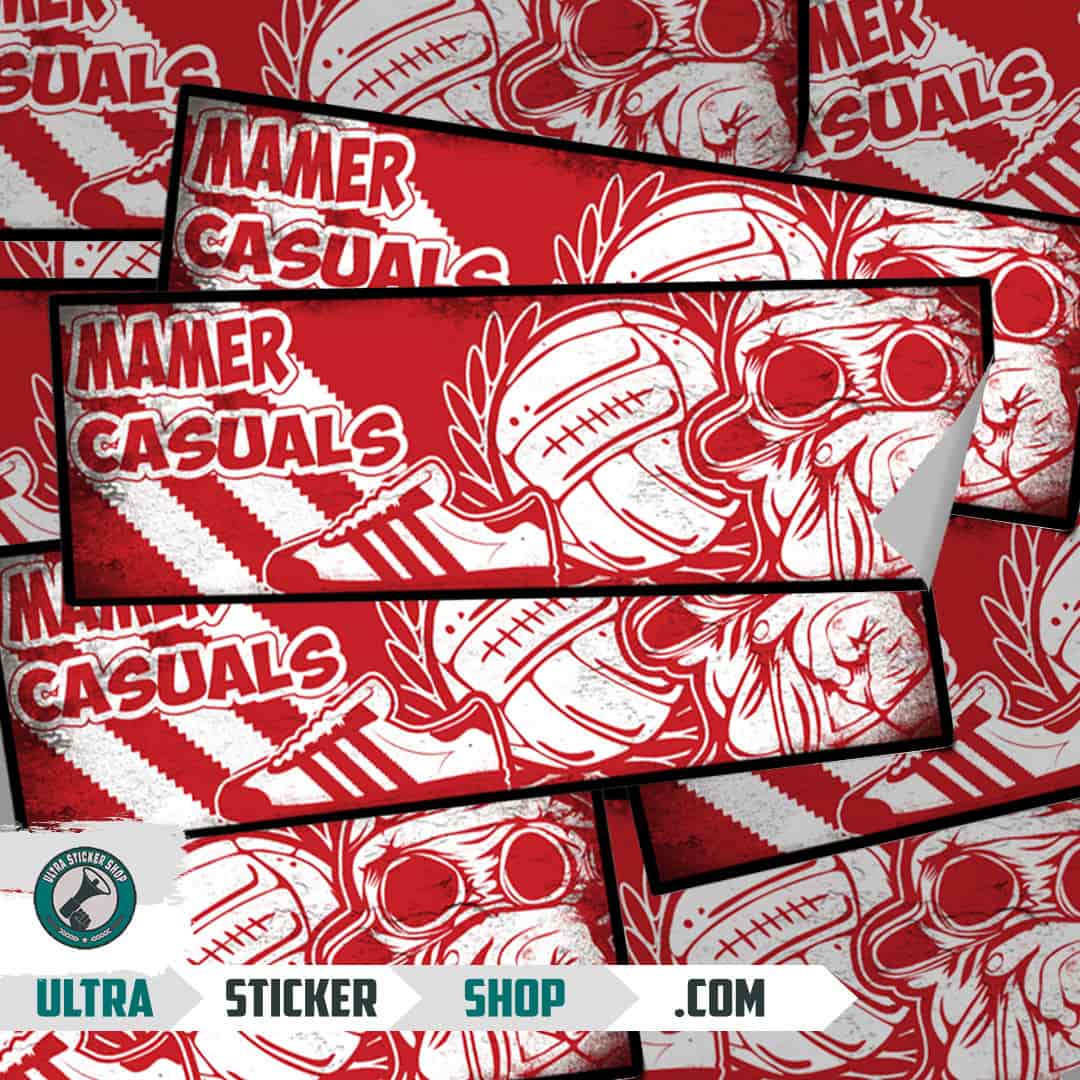 Mamer casuals Aufkleber