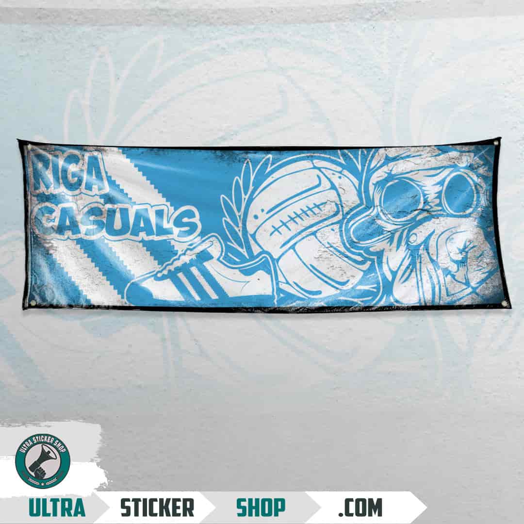 Riga casuals Flagge