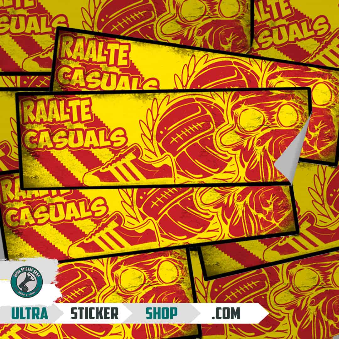Raalte casuals Aufkleber