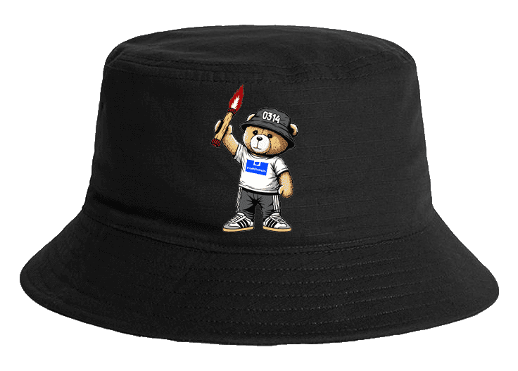 Doetinchem 0314 bear Chapéu bucket