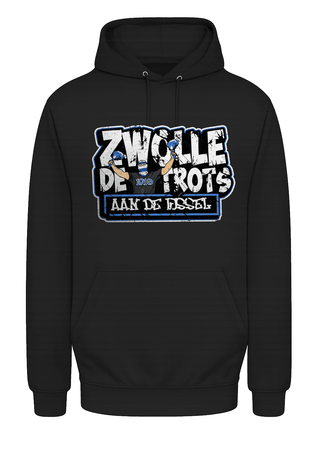 Zwolle de trots aan de ijssel Bluza z kapturem
