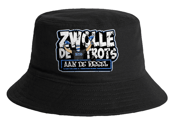 Zwolle de trots aan de ijssel Kapelusz typu bucket