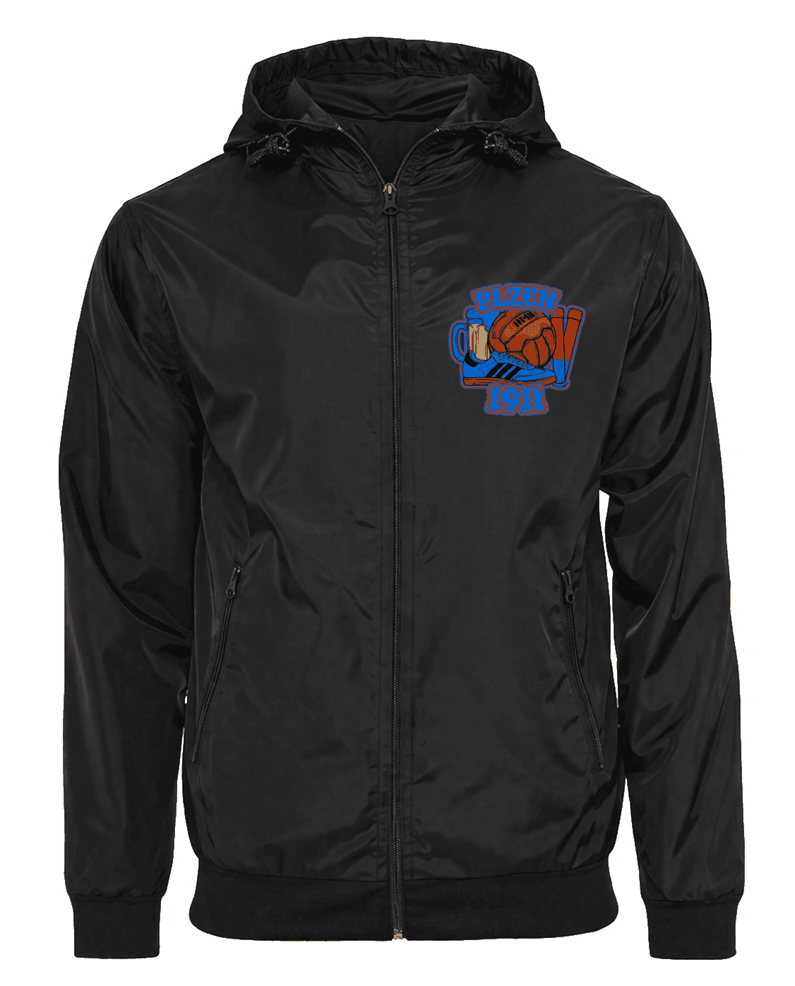 Plzen 1911 Chaqueta con capucha balaclava desmontable