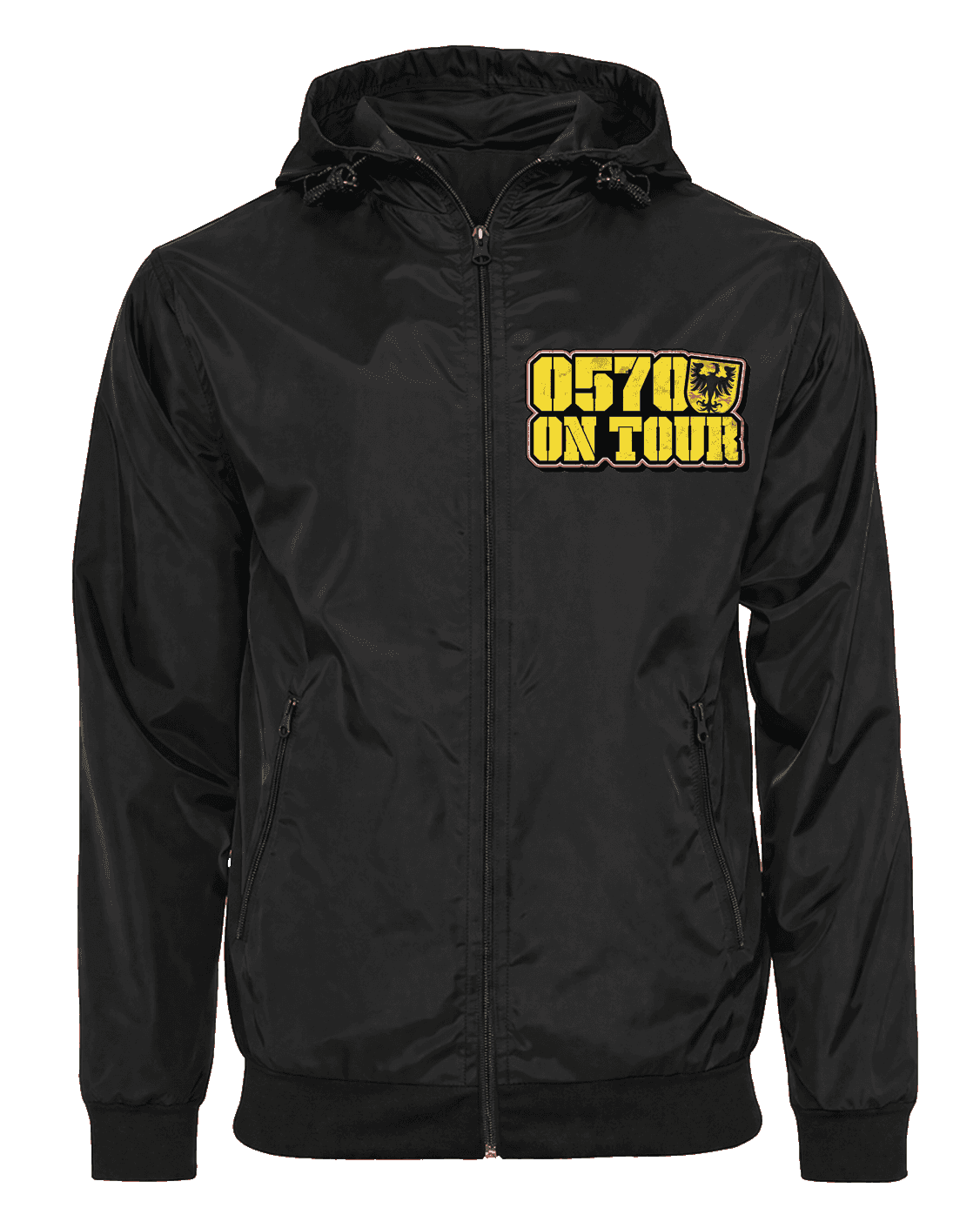 0570 On tour Chaqueta con capucha balaclava desmontable