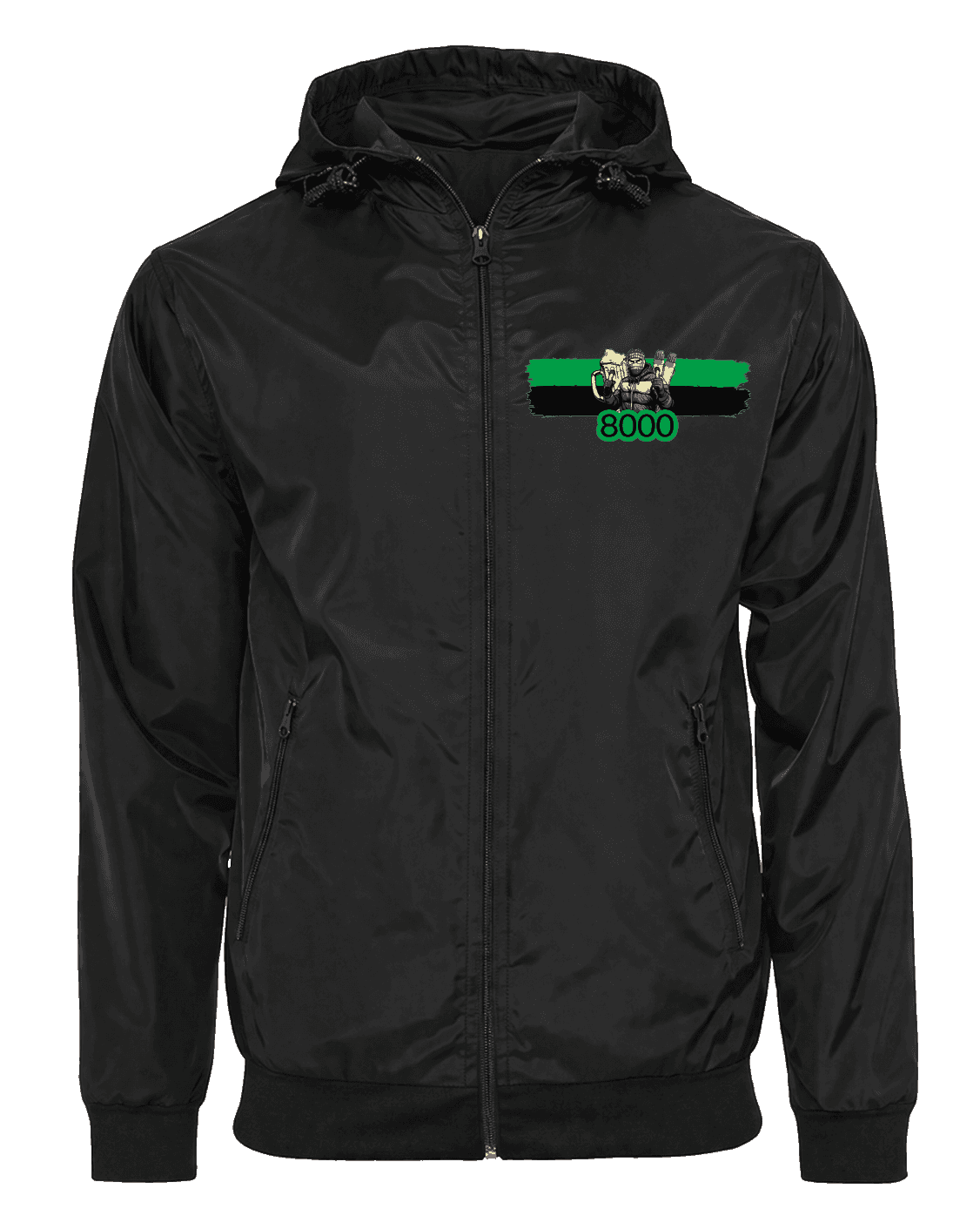 8000 ( Cercle Brugge ) Veste avec cagoule amovible
