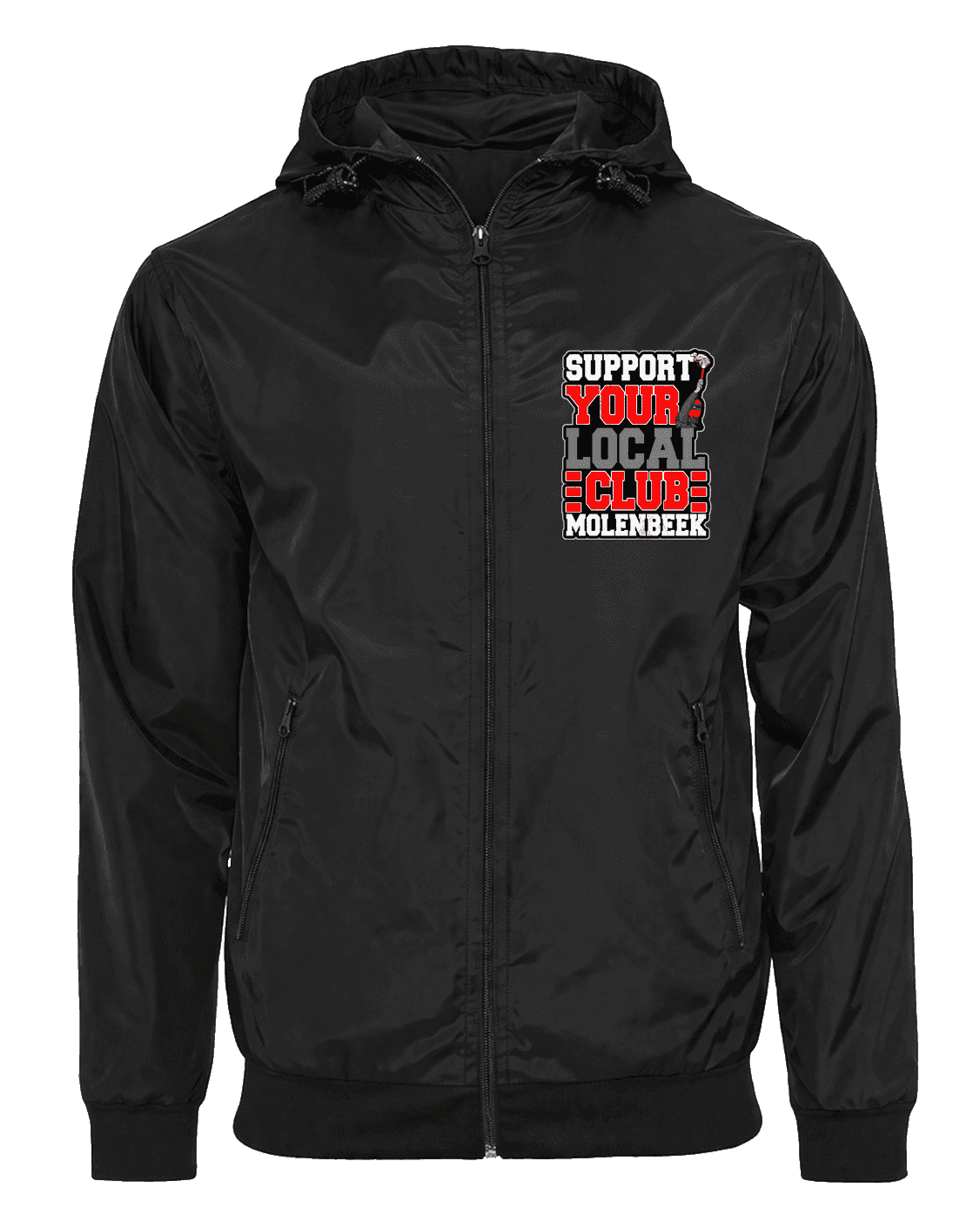 Support your local club Molenbeek Jakna s odvojivom balaklavom