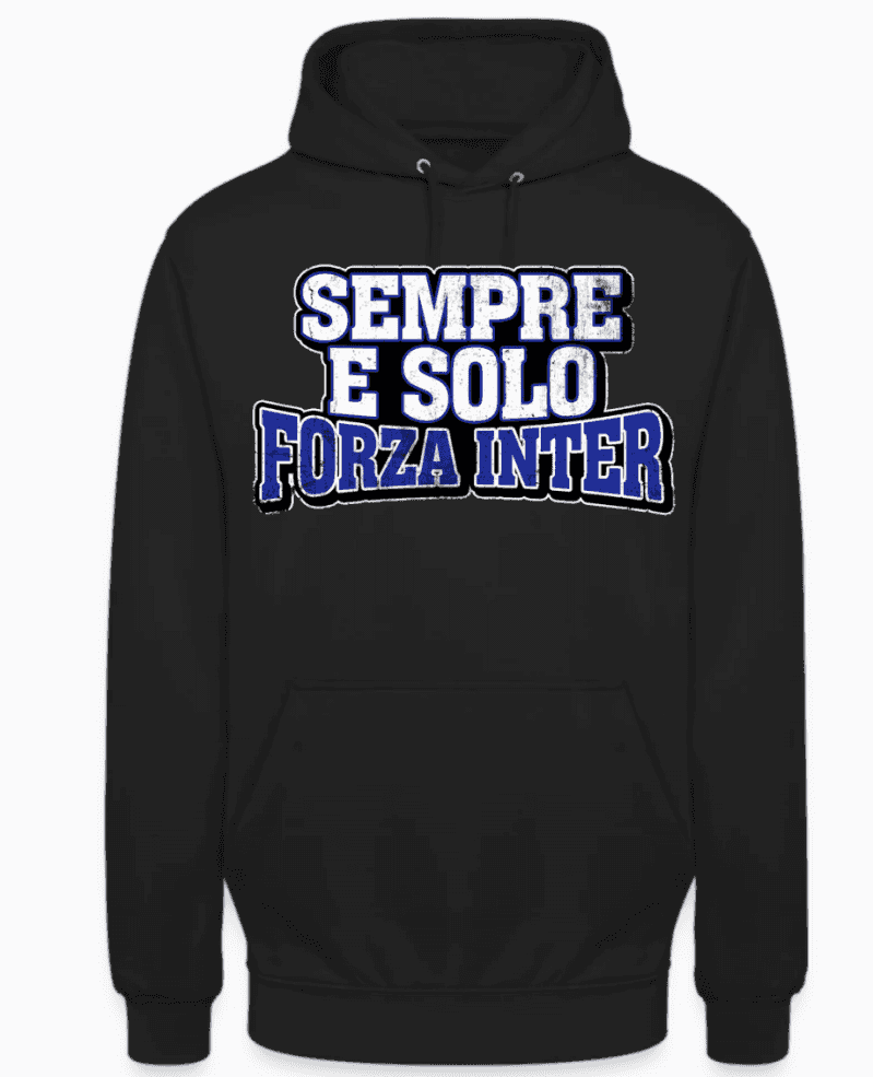 Sempre E Solo Forza Inter Hoodie