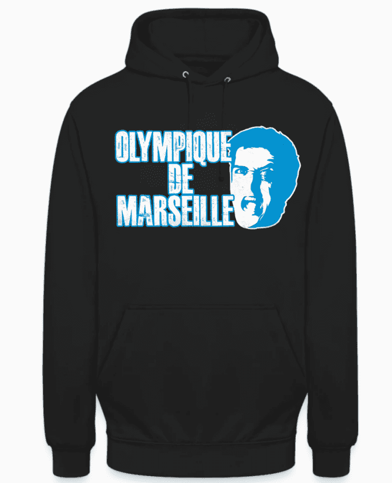 OLYMPIQUE DE Marseille Felpa con cappuccio