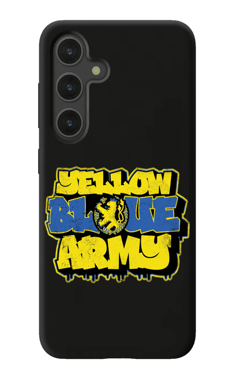 Yellow Blue Army Funda de Samsung